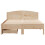 Berkfield Bed Frame without Mattress 135x190 cm Double Solid Wood Pine 4