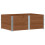 Berkfield Pallet Collars 3 pcs Brown 150x100 cm Solid Wood Pine 2