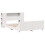 Berkfield Bed Frame without Mattress White 160x200 cm Solid Wood Pine 3