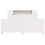 Berkfield Bed Frame without Mattress White 160x200 cm Solid Wood Pine 4