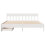 Berkfield Bed Frame without Mattress White 200x200 cm Solid Wood Pine 4
