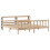 Berkfield Bed Frame without Mattress 180x200 cm Super King Solid Wood Pine 3