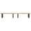 Berkfield Basin Shelf Wall Mounted Steel and Solid Wood Acacia 4