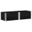 Berkfield Garden Planter Black 150x50 cm Solid Wood Pine 2