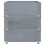 Berkfield Pallet Collars 3 pcs Grey 100x50 cm Solid Wood Pine 4
