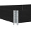 Berkfield Pallet Collars 3 pcs Black 150x100 cm Solid Wood Pine 5