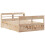 Berkfield Bed Frame without Mattress 135x190 cm Double Solid Wood Pine 3