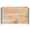 Berkfield Garden Planter 100x100 cm Solid Wood Pine 3
