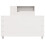Berkfield Bed Frame without Mattress White 75x190 cm Small Single Solid Wood Pine 4