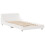 Berkfield Bed Frame without Mattress White 75x190 cm Small Single Solid Wood Pine 5