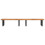 Berkfield Basin Shelf Wall Mounted Steel and Solid Wood Acacia 4
