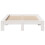 Berkfield Bed Frame without Mattress White 120x190 cm Small Double Solid Wood Pine 4