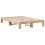Berkfield Bed Frame without Mattress 120x190 cm Small Double Solid Wood Pine 3