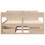 Berkfield Bed Frame without Mattress 150x200 cm King Size Solid Wood Pine 4