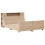 Berkfield Bed Frame without Mattress 135x190 cm Double Solid Wood Pine 3