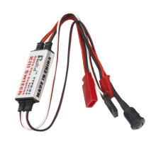 RC Ignition Kill Switch with LED Indicator, Fiber Optic Isolation, Remote Engine Shutdown for RC Airplane