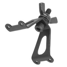 Aluminum RC Crawler Spare Tire Mount for SCX10 D90, 1/10 Scale Durable Alloy Rear Wheel Holder