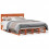 Berkfield Bed Frame without Mattress Wax Brown 120x190 cm Small Double Solid Wood Pine 2