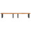 Berkfield Basin Shelf Wall Mounted Steel and Solid Wood Acacia 4