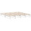 Berkfield Bed Frame without Mattress White 180x200 cm Super King Solid Wood Pine 2