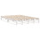 Berkfield Bed Frame without Mattress White 150x200 cm King Size Solid Wood Pine 4