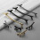 10Pcs Silver Cabinet Knobs and Drawer Pull Handles, Modern Tree Branch Design, Easy Singlehole Installation 5