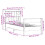 Berkfield Bookcase Bed without Mattress White 90x190 cm Single Solid Wood Pine 7