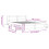 Berkfield Bed Frame with Headboard without Mattress White 120x200 cm 7