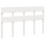 Berkfield Bed Frame without Mattress White 150x200 cm King Size Solid Wood Pine 5