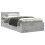 Berkfield Bed Frame with Headboard without Mattress Concrete Grey 75x190 cm Small Single 2