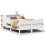 Berkfield Bed Frame without Mattress White 160x200 cm Solid Wood Pine 2