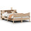 Berkfield Bed Frame without Mattress 135x190 cm Double Solid Wood Pine 2