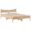 Berkfield Bed Frame without Mattress 135x190 cm Double Solid Wood Pine 5