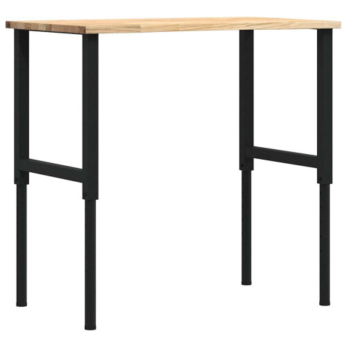 Berkfield Workbench 100x60x(71.5-98) cm Solid Wood Oak 1