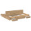 Berkfield Storage Bed Frame Artisan Oak 200 x 200 cm Engineered Wood 2