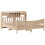 Berkfield Bed Frame without Mattress 180x200 cm Super King Solid Wood Pine 3