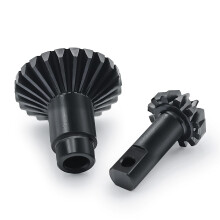 Upgrade Parts Steel Helical Axle Gear Set 12T 24T for TRX4M 1/18 Bronco Defender CNC Hardened Steel