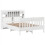 Berkfield Bed Frame without Mattress White 160x200 cm Solid Wood Pine 3