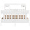 Berkfield Bed Frame without Mattress White 160x200 cm Solid Wood Pine 4