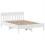 Berkfield Bed Frame without Mattress White 160x200 cm Solid Wood Pine 5