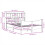 Berkfield Bed Frame without Mattress White 150x200 cm King Size Solid Wood Pine 7