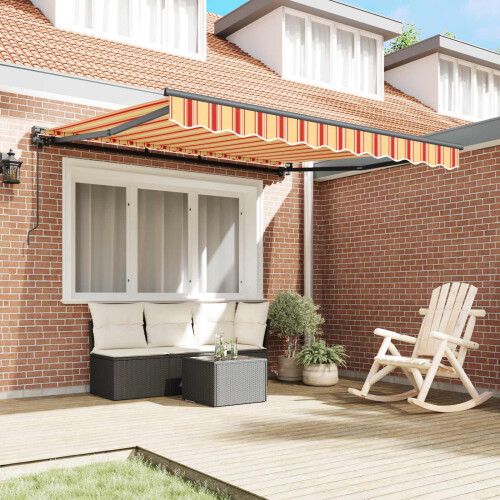 Berkfield Awning Frame Multicolour 350 x 250 cm Polyester with PU coating 2