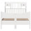 Berkfield Bed Frame without Mattress White 135x190 cm Double Solid Wood Pine 4