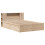 Berkfield Bed Frame without Mattress 135x190 cm Double Solid Wood Pine 3