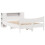 Berkfield Bed Frame without Mattress White 150x200 cm King Size Solid Wood Pine 3