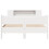 Berkfield Bed Frame without Mattress White 150x200 cm King Size Solid Wood Pine 4