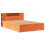 Berkfield Bed Frame without Mattress Wax Brown 140x190 cm Solid Wood Pine 3