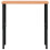 Berkfield Workbench 100x60x(73-99.5) cm Solid Wood Beech Rectangular 4