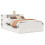 Berkfield Bed Frame without Mattress White 135x190 cm Double Solid Wood Pine 2
