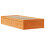 Berkfield Bed Frame without Mattress Wax Brown 100x200 cm Solid Wood Pine 5